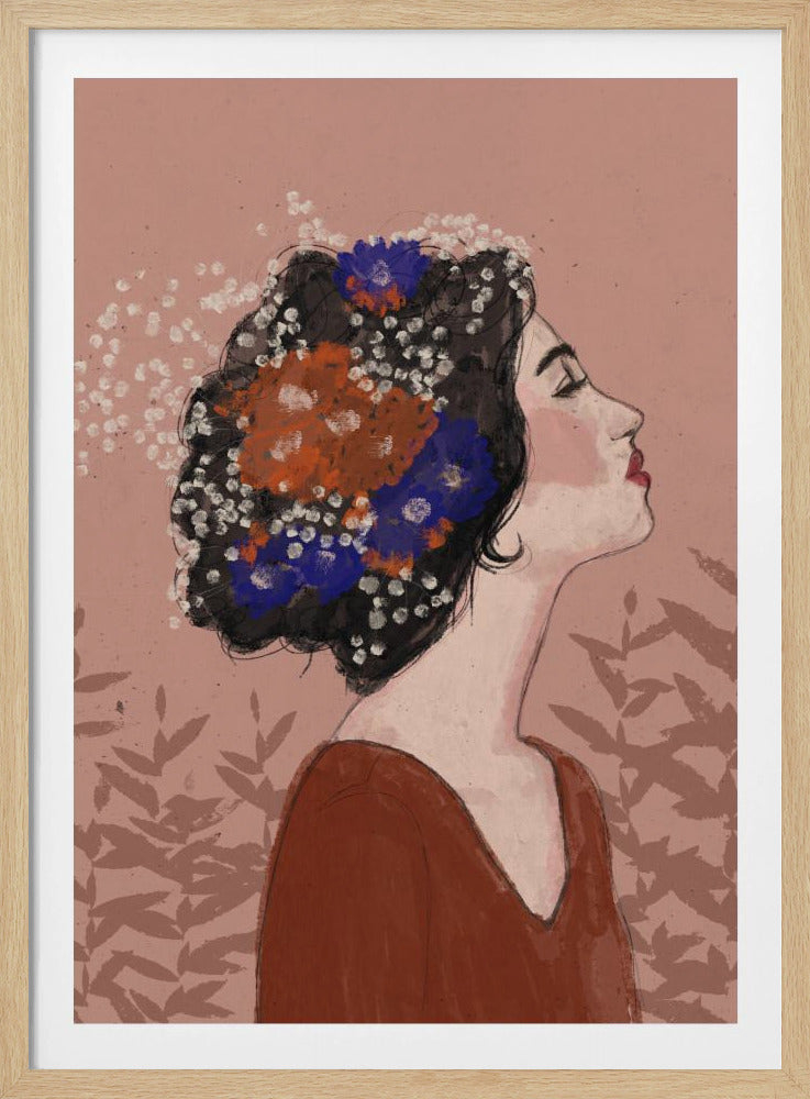 Blossoms in Profile | Poster