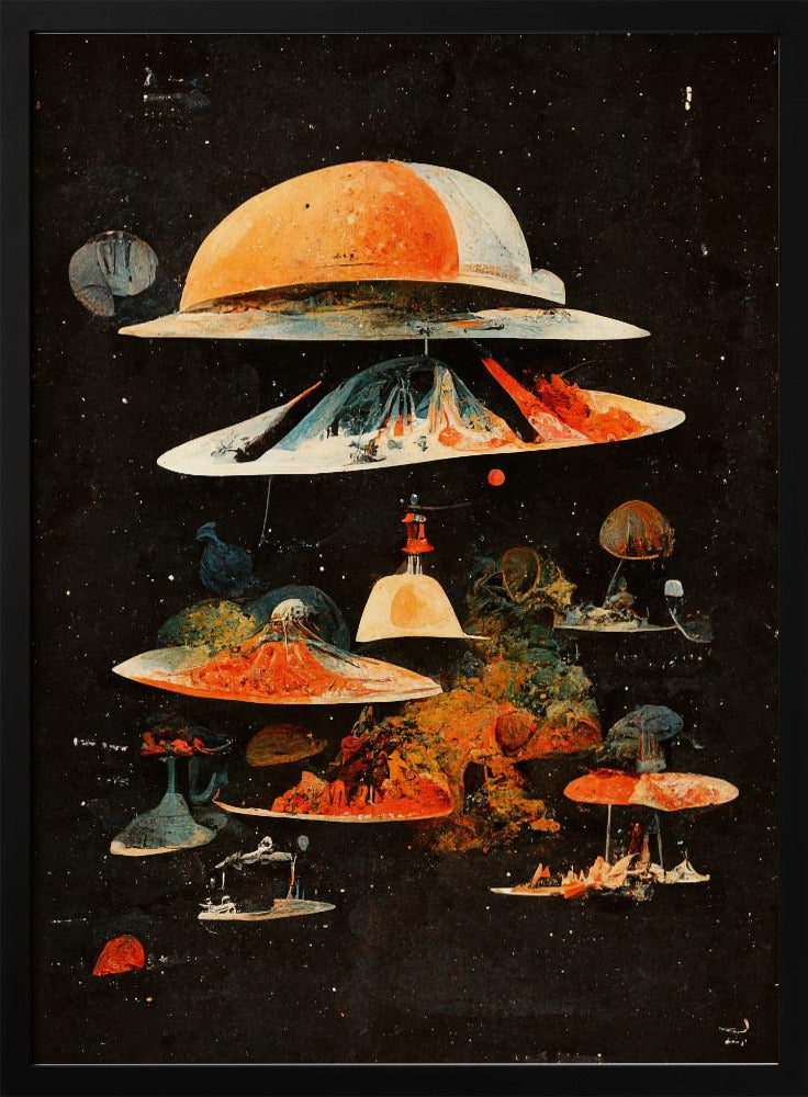 Celestial Layers | Poster