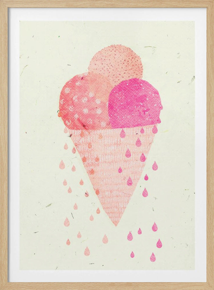 Blushing Scoops | Poster