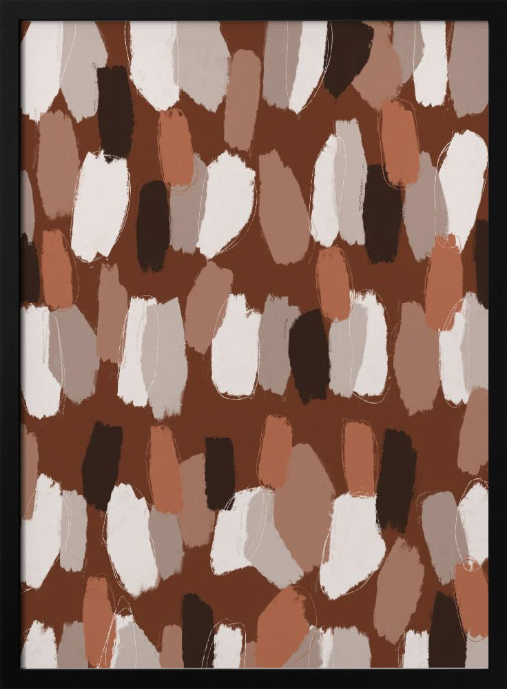 Earthy Brushstrokes | Poster