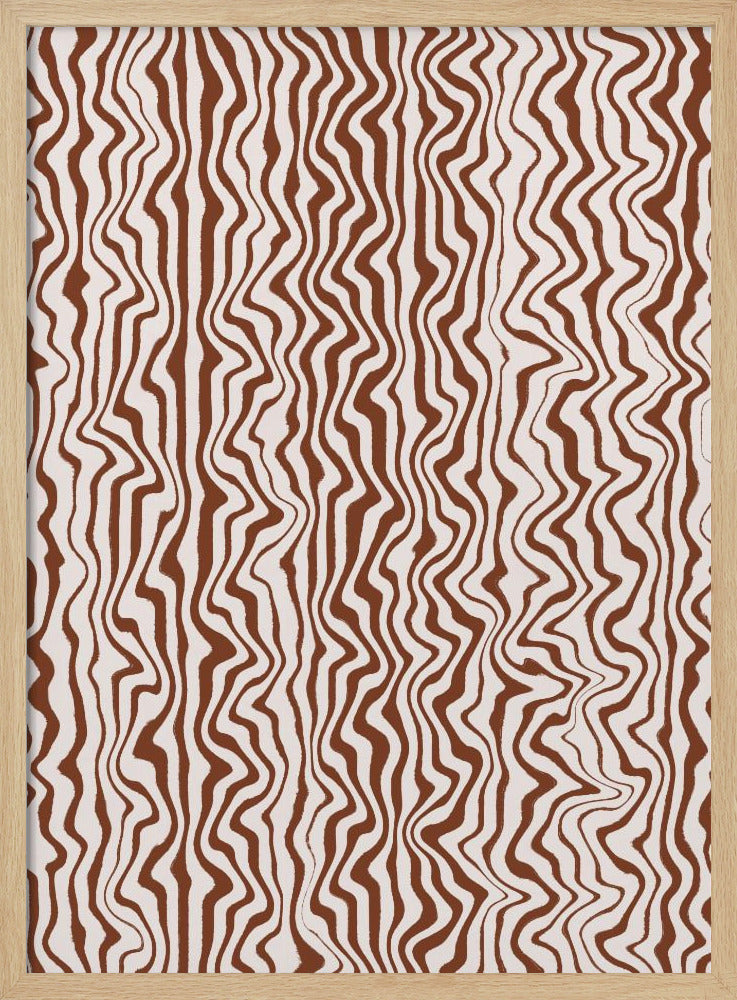 Zebra Waves | Poster