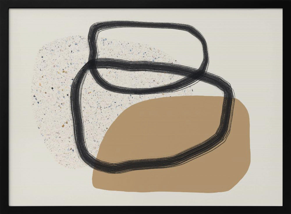 Organic Shapes And Earthy Tones | Poster