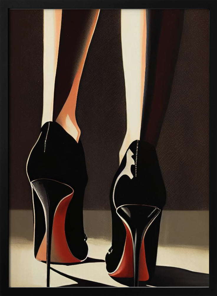 Sleek Stiletto Strut | Poster