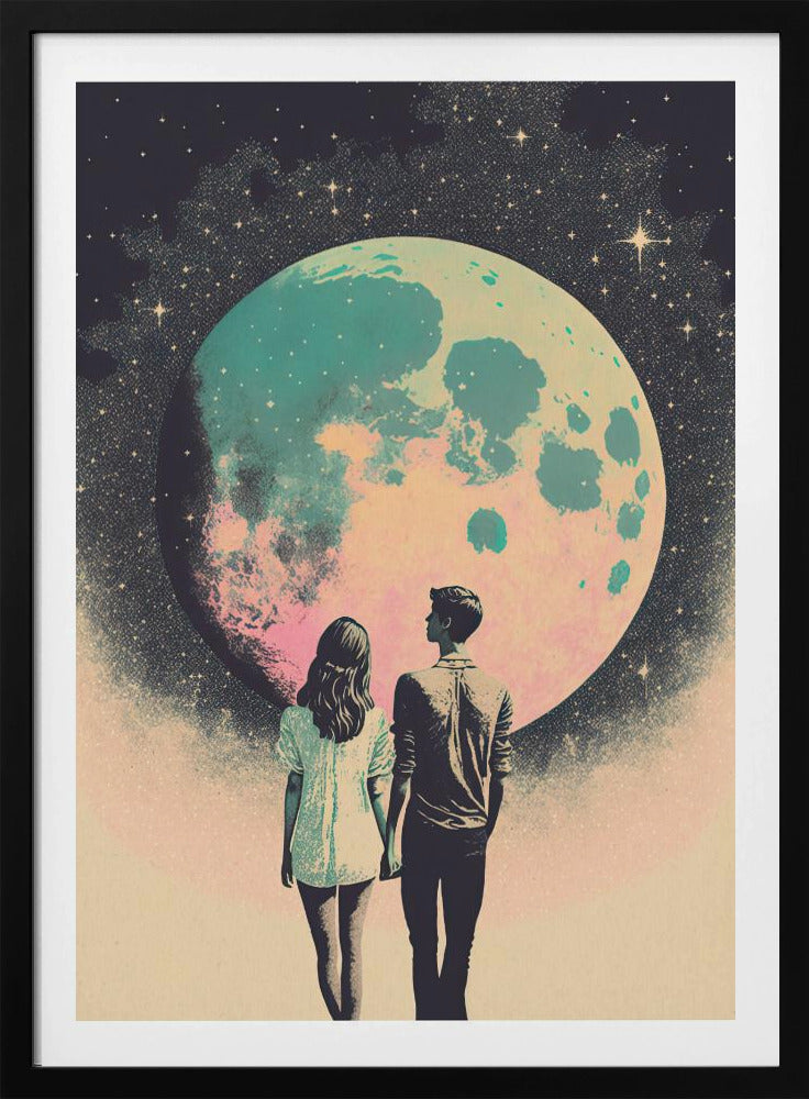 Lunar Lovers&#039; Journey | Poster