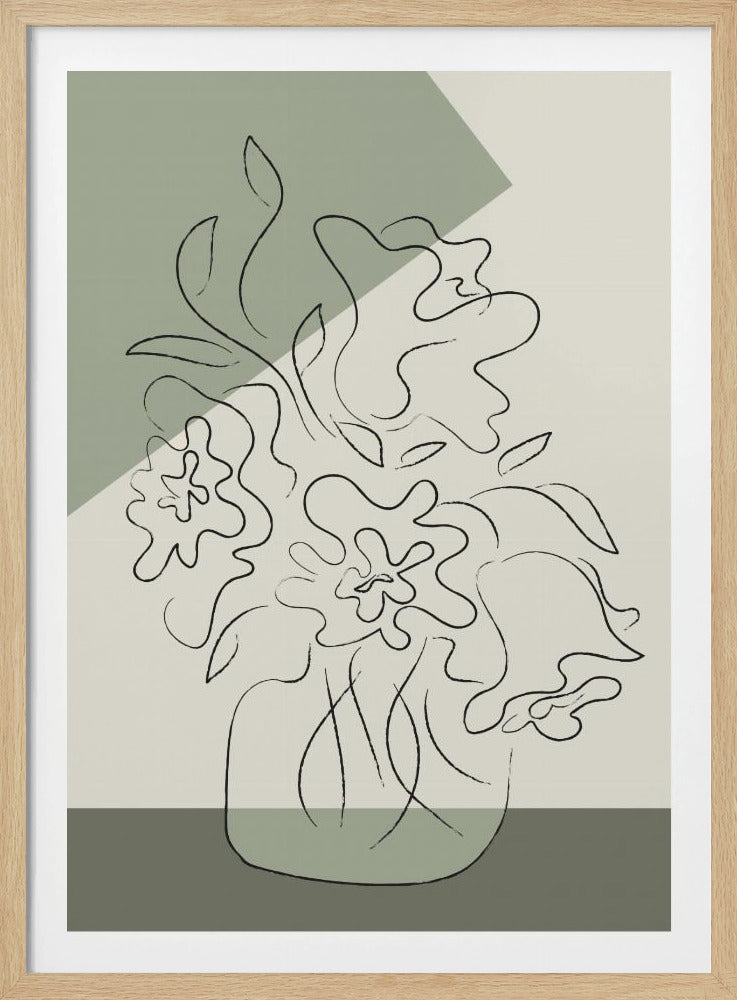 Flower Green | Poster