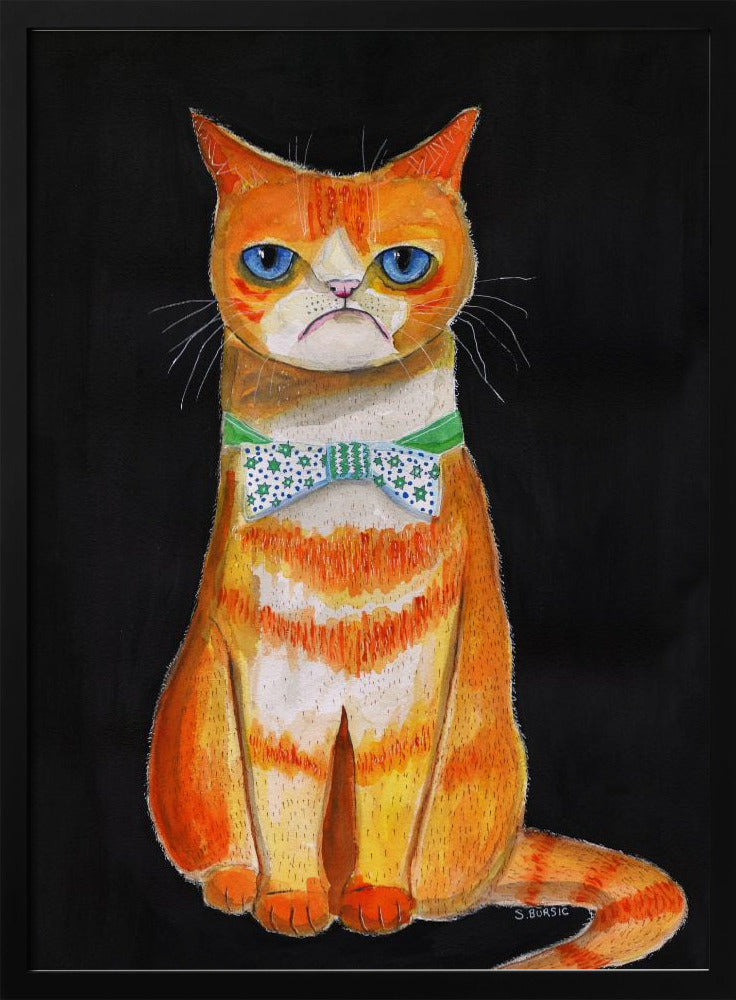 Sad Cat | Poster