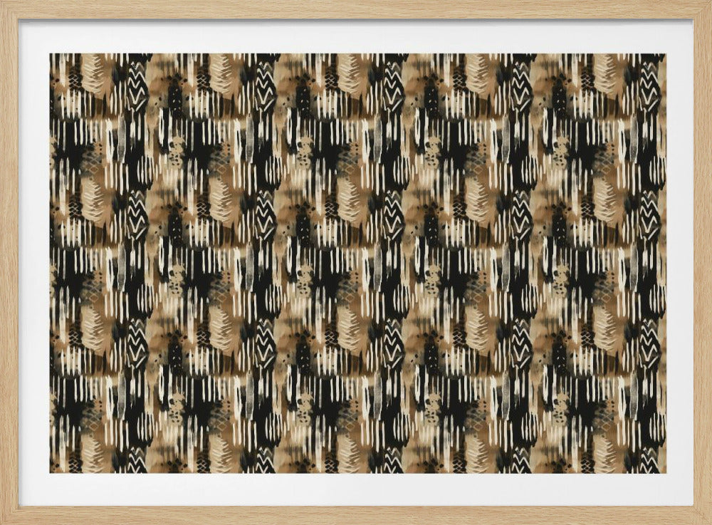 Rhythmic Earth Tones | Poster