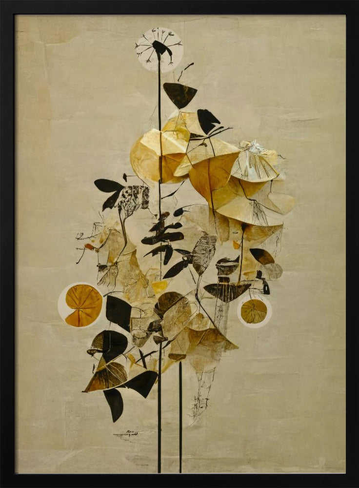 Golden Blossoms | Poster