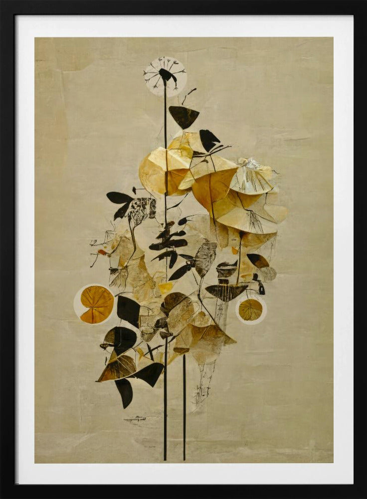 Golden Blossoms | Poster