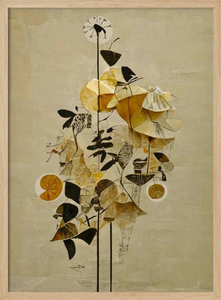 Golden Blossoms | Poster