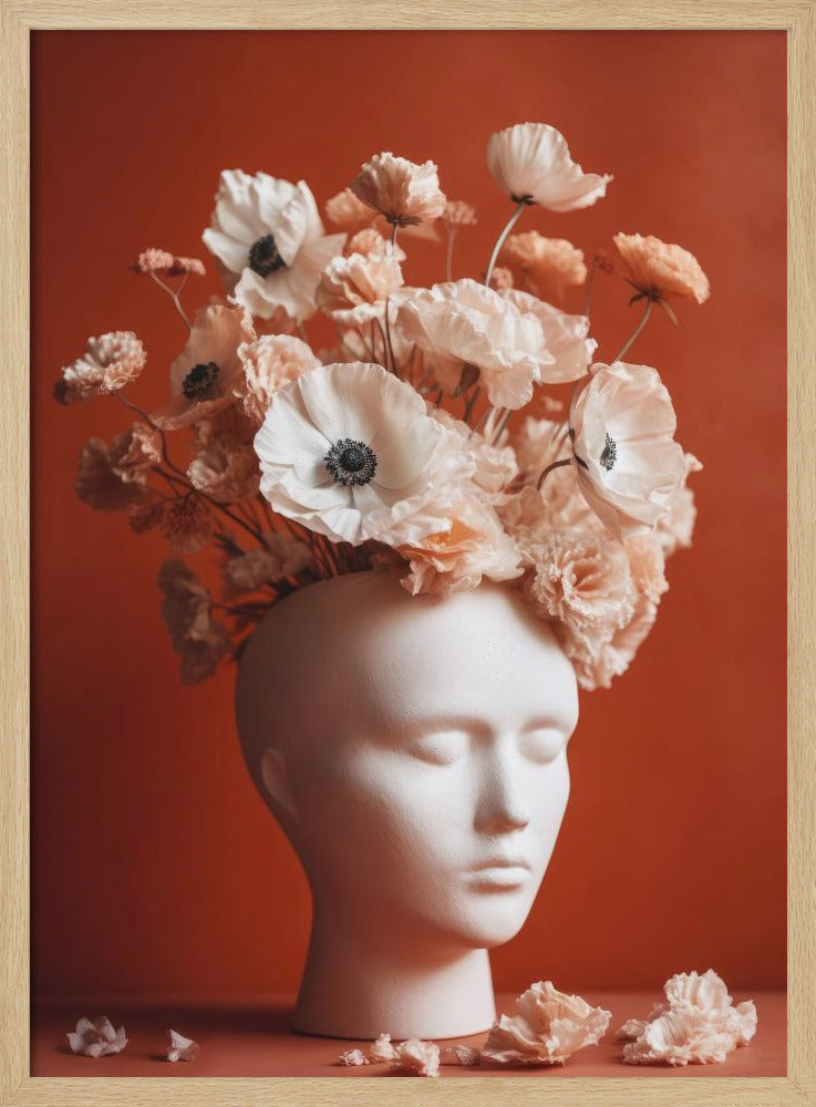 Floral Contemplation | Poster