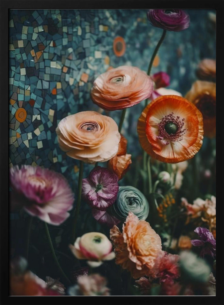 Mosaic Blooming | Poster