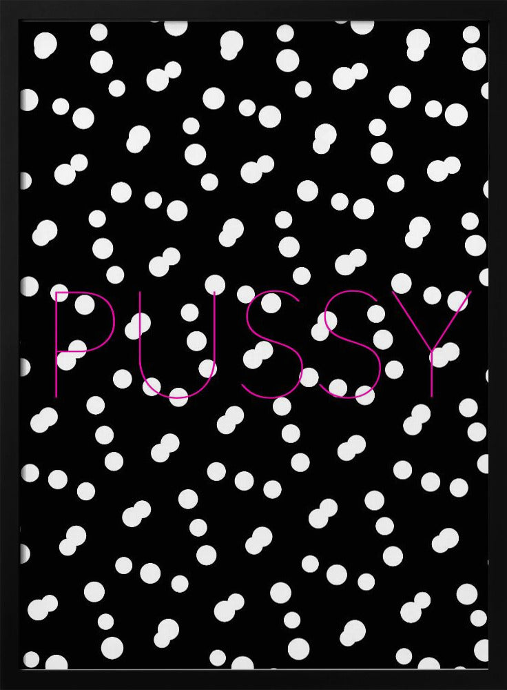 Monochrome Dotscape | Poster