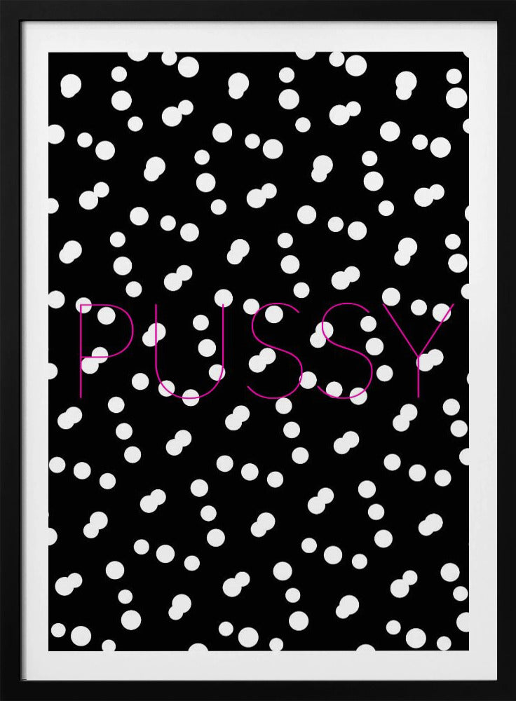 Monochrome Dotscape | Poster