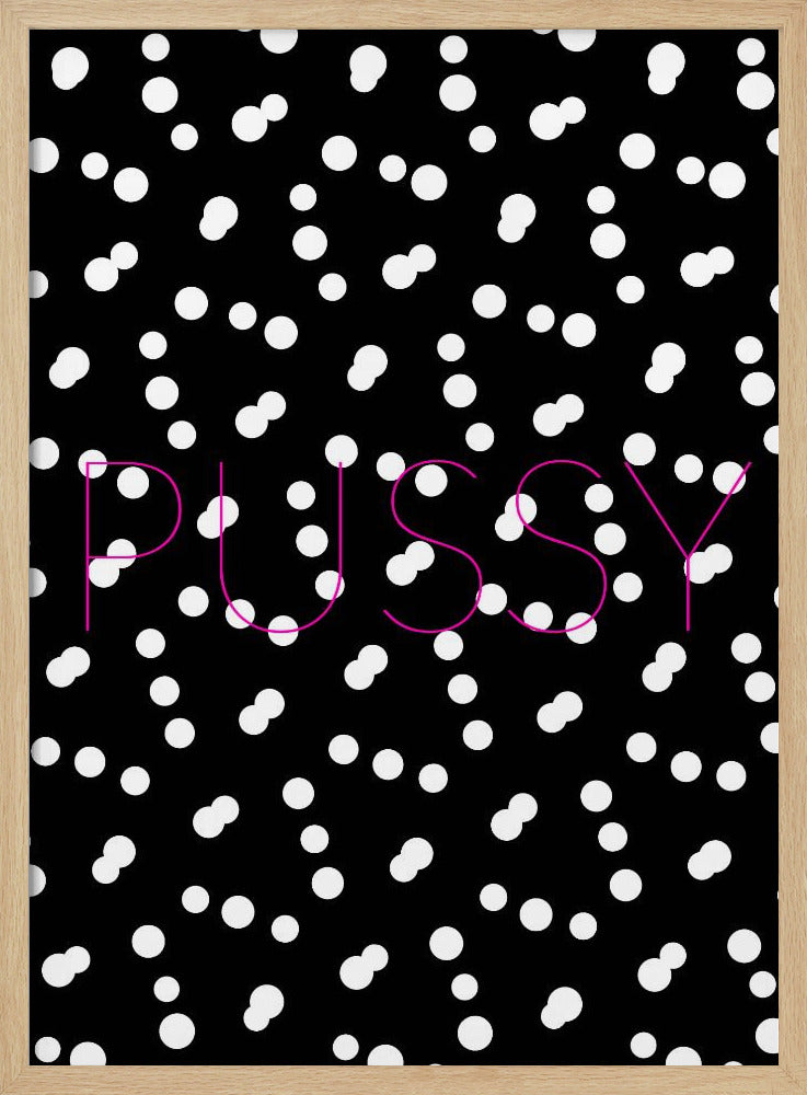 Monochrome Dotscape | Poster