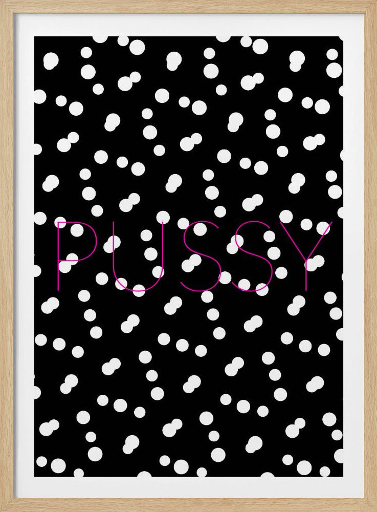 Monochrome Dotscape | Poster