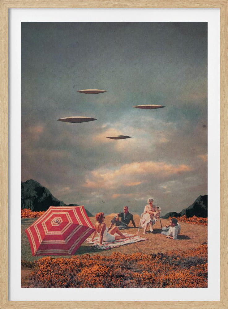 Pretend They Never Came | Poster