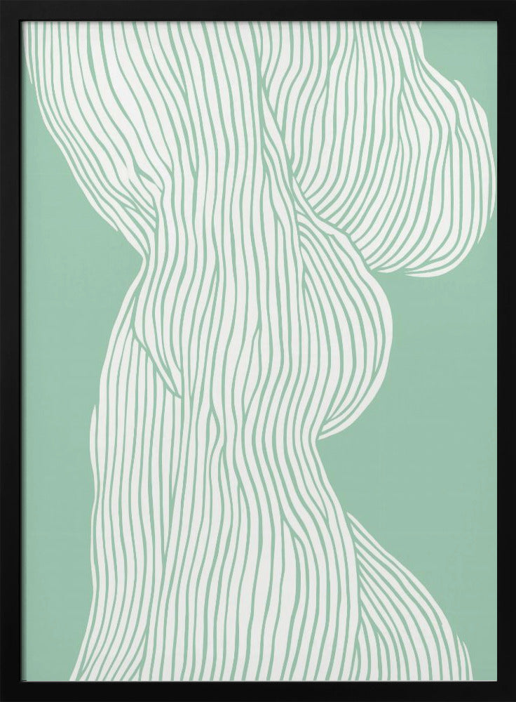 Flowing Line Elegance | Poster