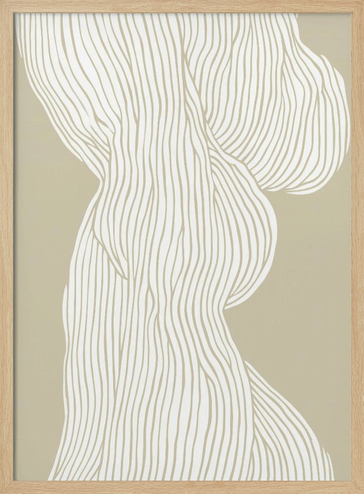 Flowing Lines Elegance | Poster