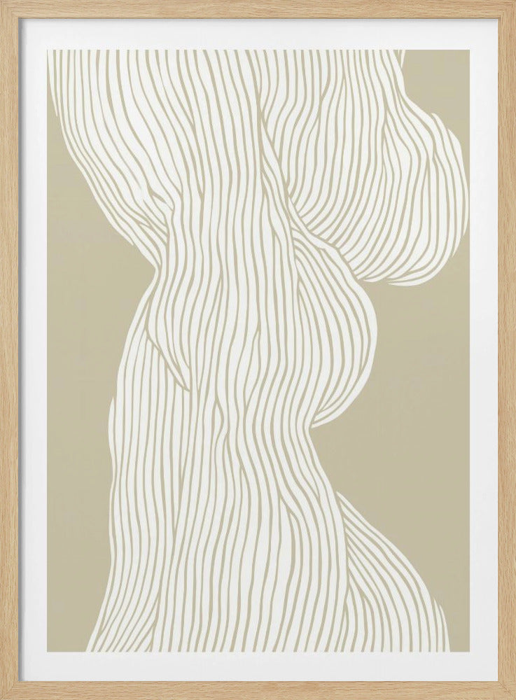 Flowing Lines Elegance | Poster