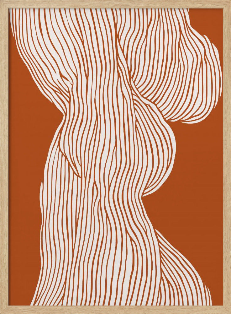 Curved Line Dance | Poster