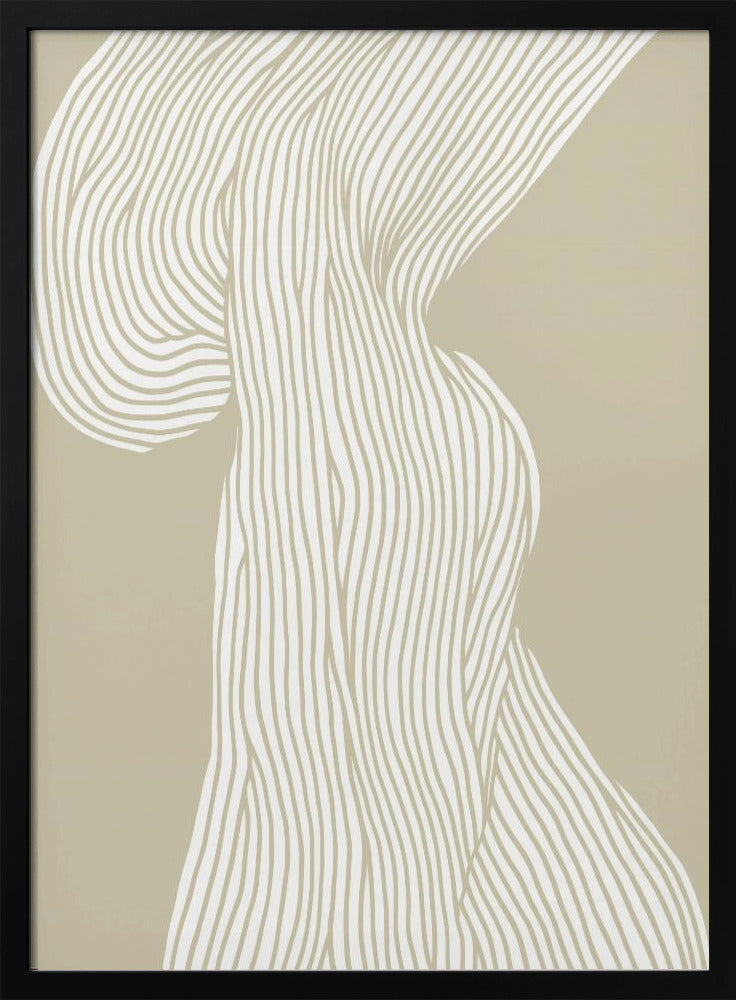 Flowing Lines Canvas | Poster