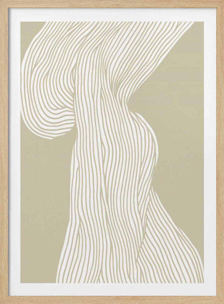 Flowing Lines Canvas | Poster