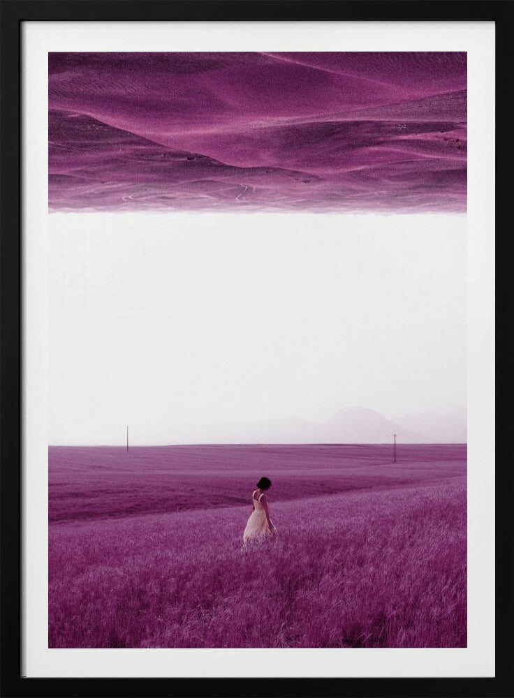 Purple Fields | Poster