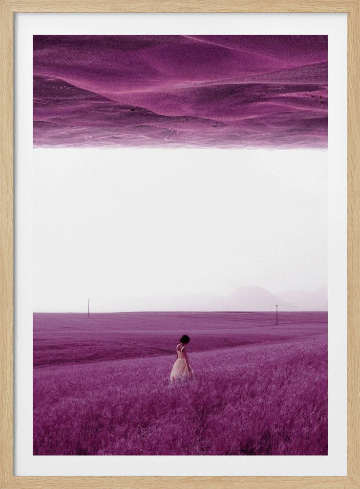 Purple Fields | Poster