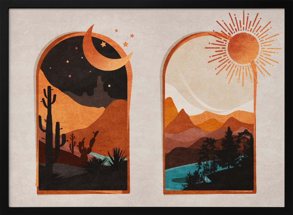 Desert&#039;s Dawn &amp; Dusk | Poster
