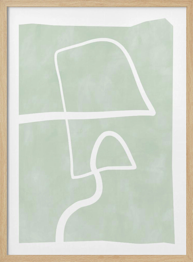 Gentle Curves Maze | Poster
