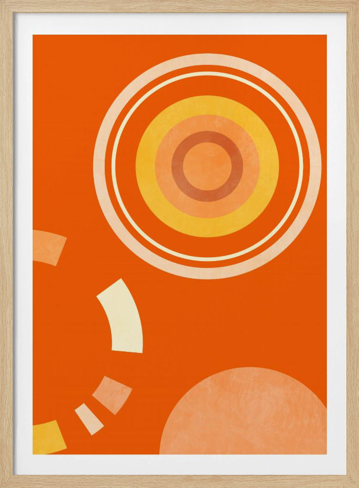 Spring Mid Rhapsody Orange 4 | Poster