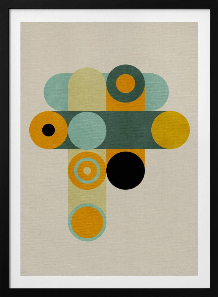 Rainbow Plus Shapes9 | Poster