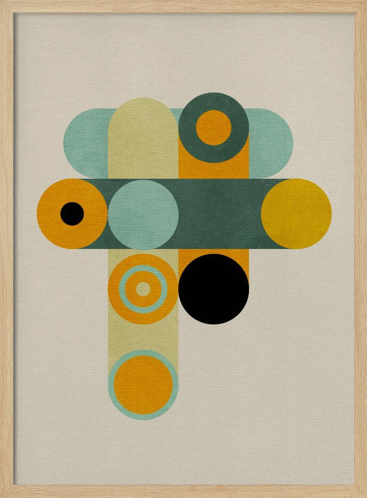Rainbow Plus Shapes9 | Poster
