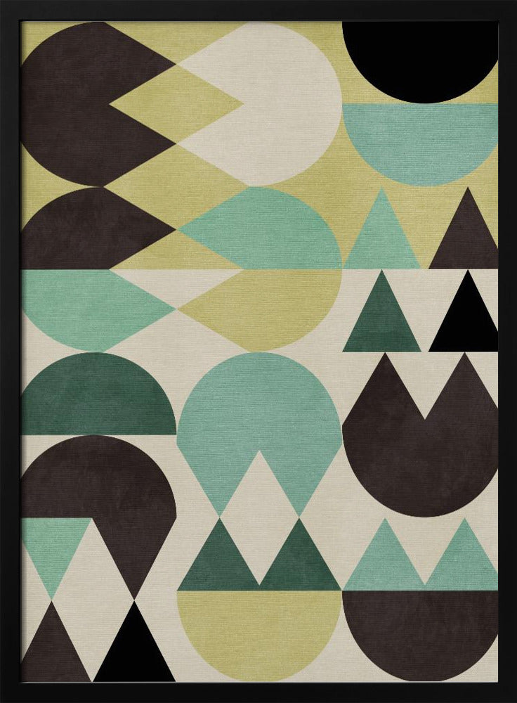 Rainbow Plus Shapes6 | Poster