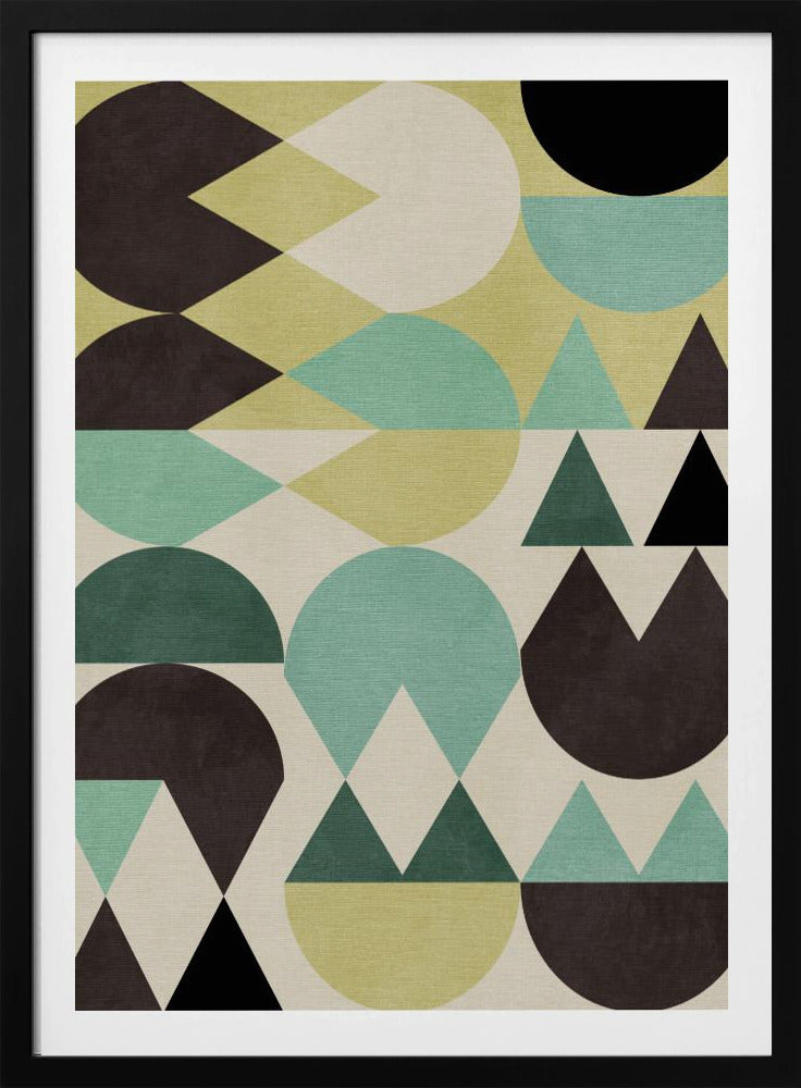 Rainbow Plus Shapes6 | Poster