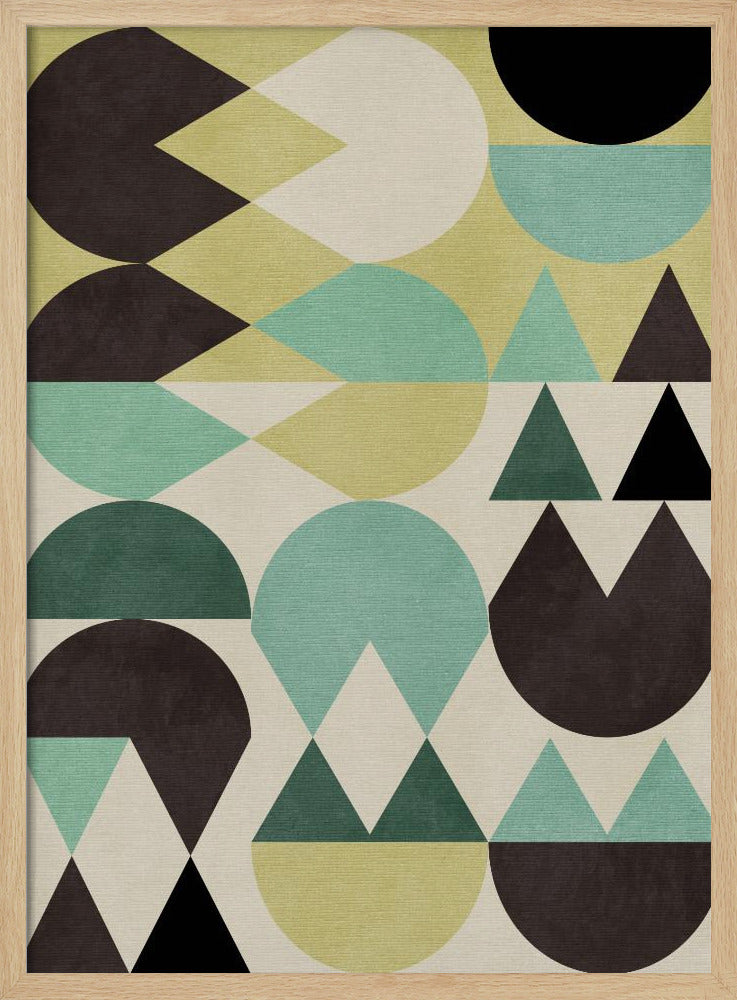 Rainbow Plus Shapes6 | Poster