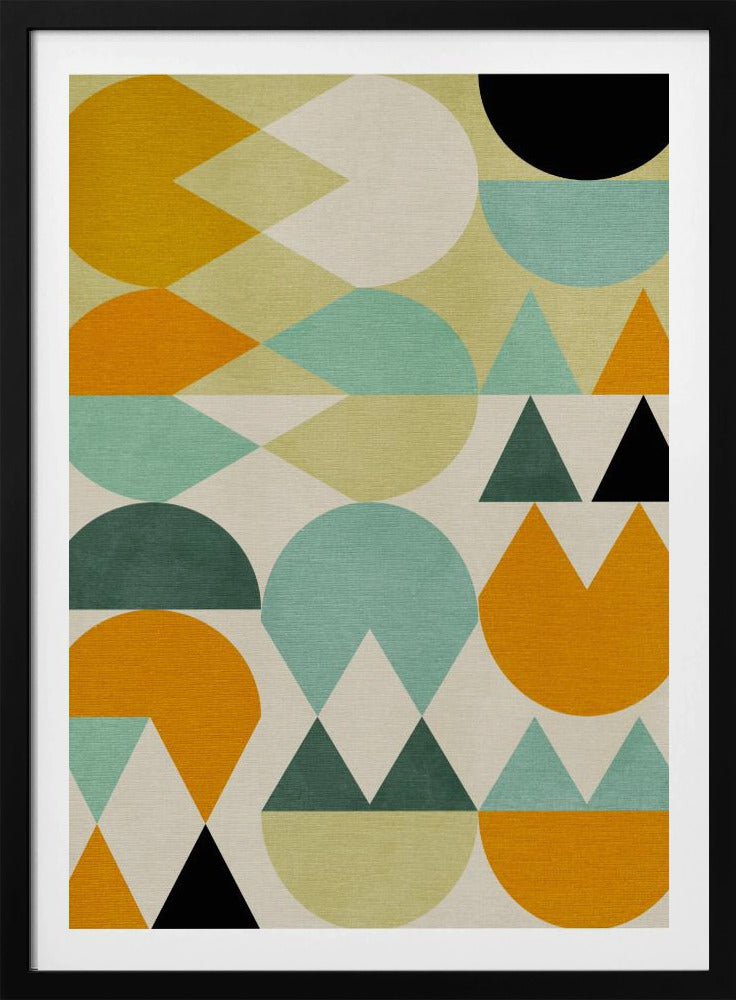Rainbow Plus Shapes5 | Poster