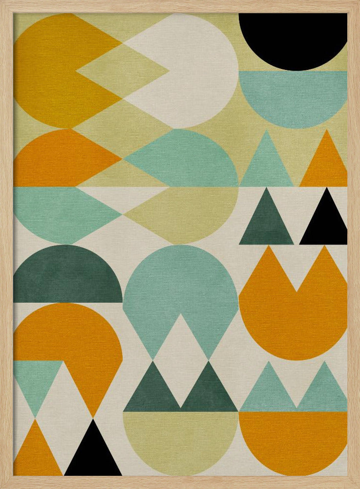 Rainbow Plus Shapes5 | Poster