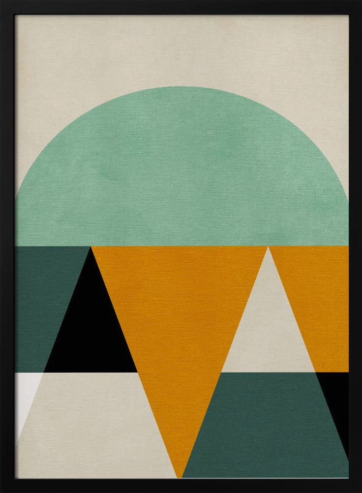 Rainbow Plus Shapes4 | Poster