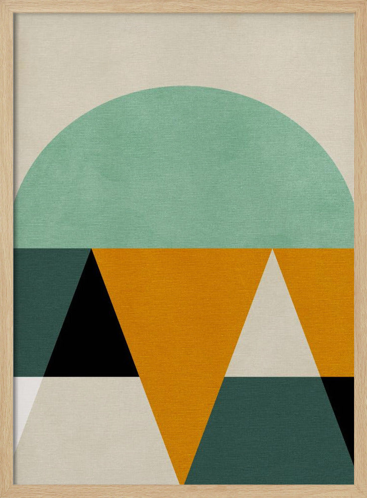 Rainbow Plus Shapes4 | Poster