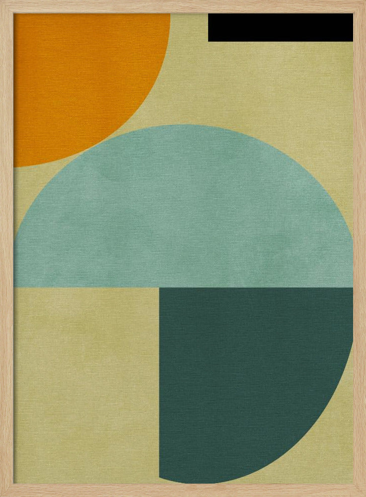 Rainbow Plus Shapes3 | Poster