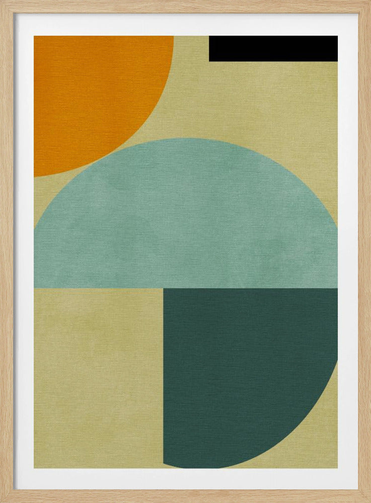 Rainbow Plus Shapes3 | Poster