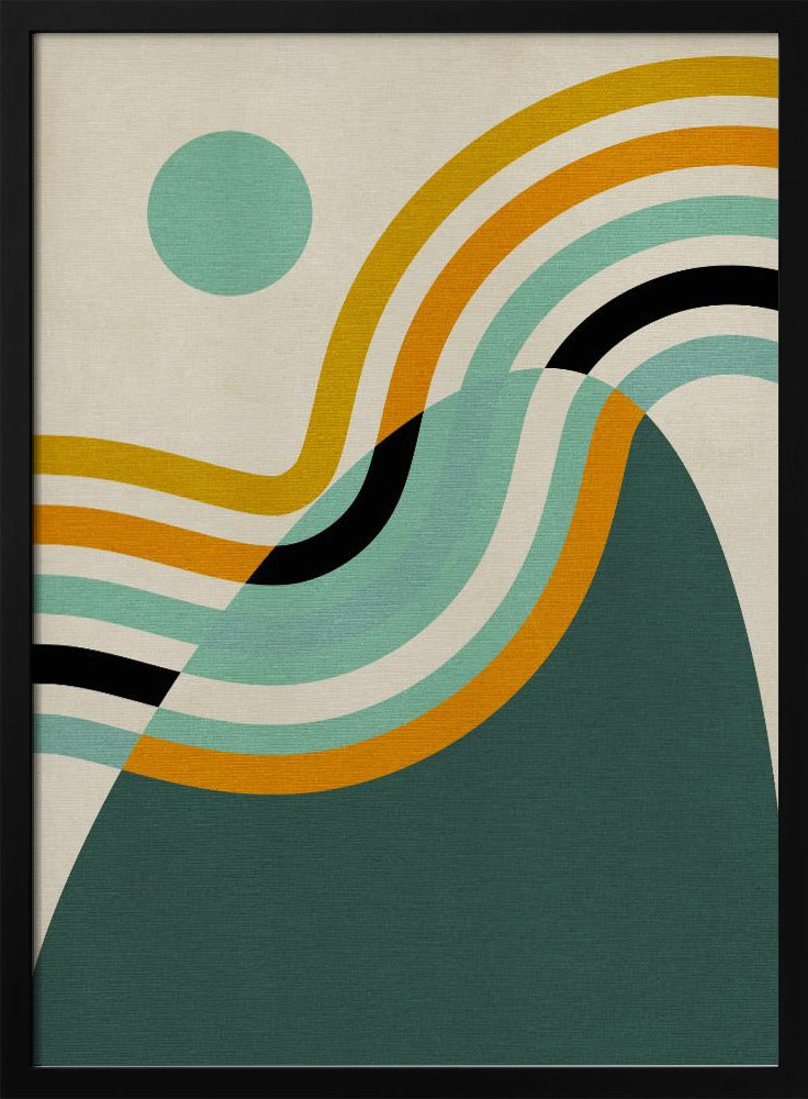 Rainbow Plus Shapes2 | Poster