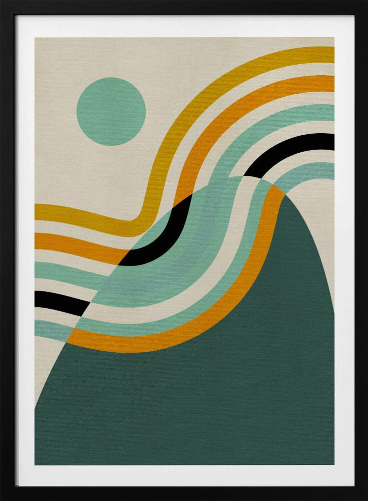 Rainbow Plus Shapes2 | Poster