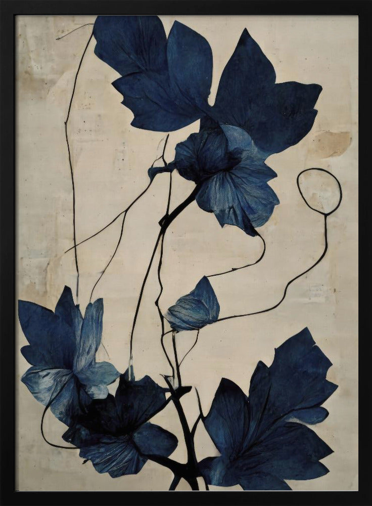 Indigo Flower | Poster