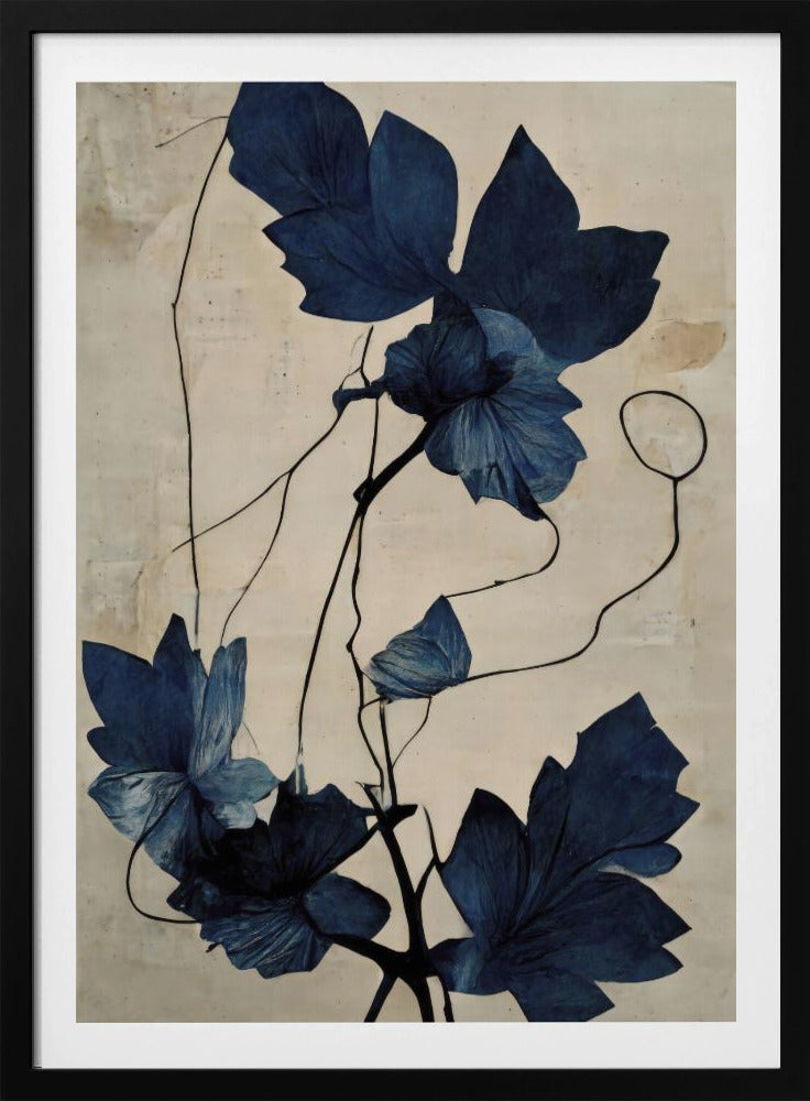 Indigo Flower | Poster