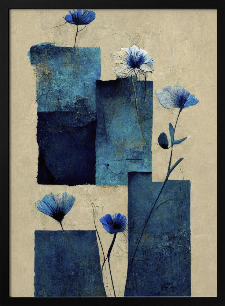 Blue Blossoms | Poster