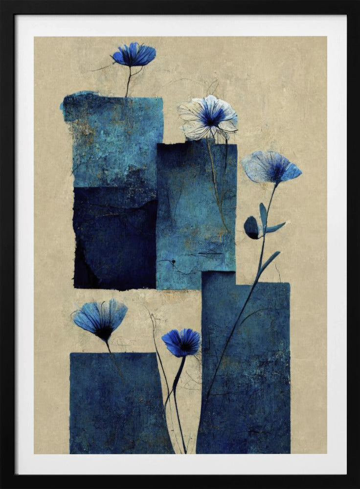 Blue Blossoms | Poster