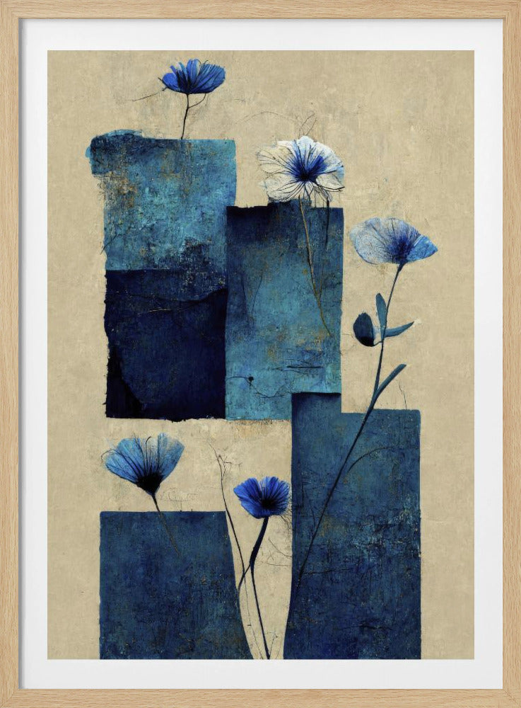 Blue Blossoms | Poster